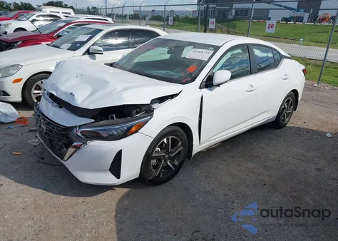 2025 Nissan Sentra Sv из США, поврежденный, VIN 3N1AB8CV2SY342517